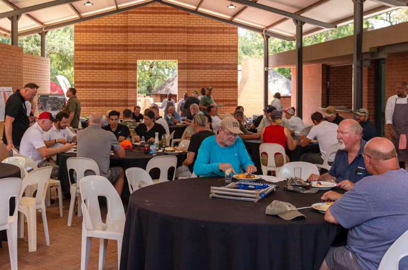 Corporate Shoots Clubhouse Lunch